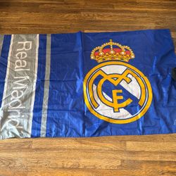 Real Madrid Soccer Flag