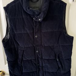 Banana Republic Large Corduroy Puffer  Vest 