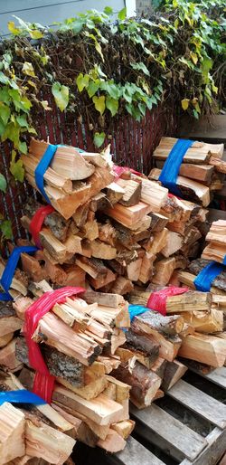 Bundles of dry-seasoned firewood (Ask about delivery)