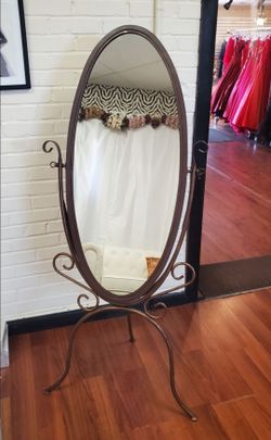 Boutique Cobblestone Cheval Floor Mirror