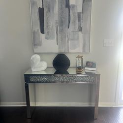 Glass Mirror Table (Only)