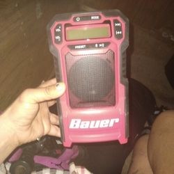  Bauer Bluetooth  Speakers For Construction  Workers Battery Included