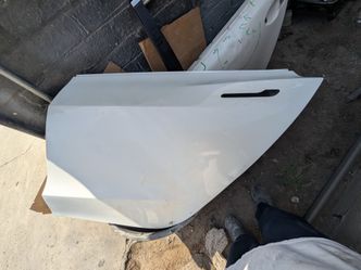 Tesla model left side rear door shell oem fit 2017 2018 2019 2020 2021 2022 2023