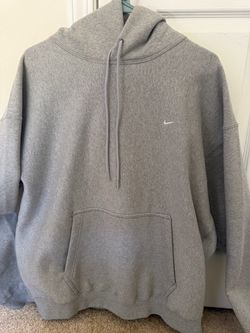 nike gray hoodie