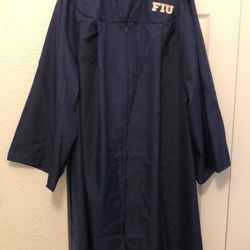 Florida internacional University Graduation Gown FIU