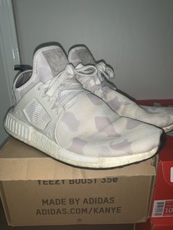 Adidas NMD XR1 white/camo grey