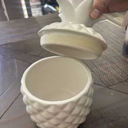 Pineapple Cookie Jar 