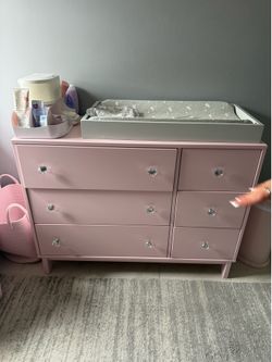 Pink Dresser Girls