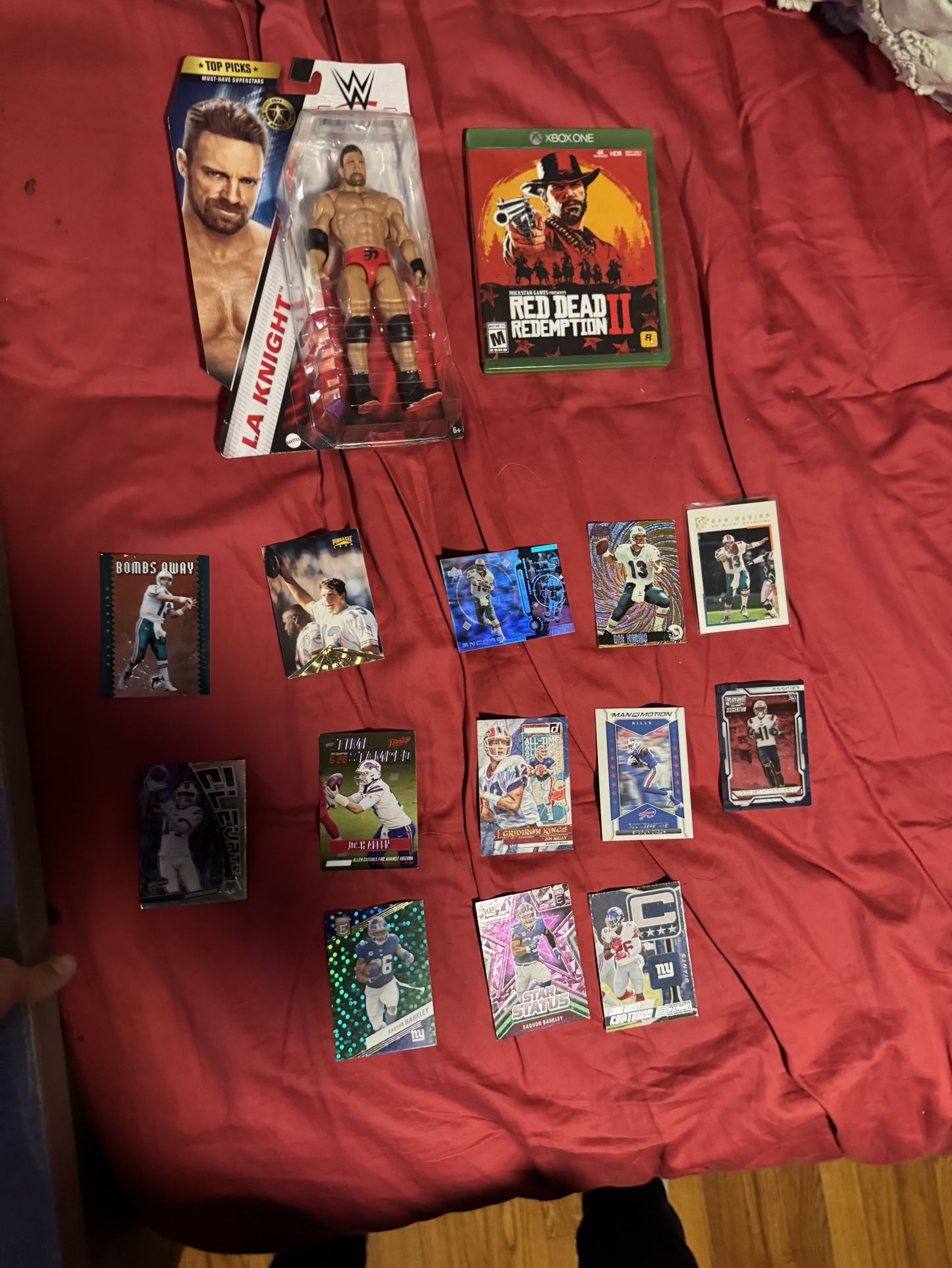 Trading Cards, Wrestler, And Red Dead Redemption Two