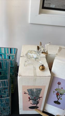 Glass Baby Elephant