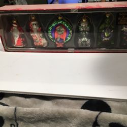 Nightmare before Christmas glass Ornaments