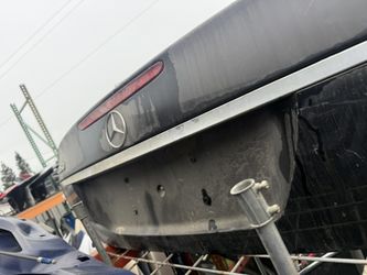 Trunk Lid 2008 Mercedes E350 Black
