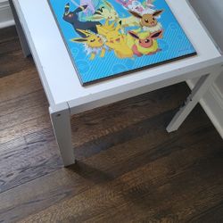 Kids Table & Pokémon Frame