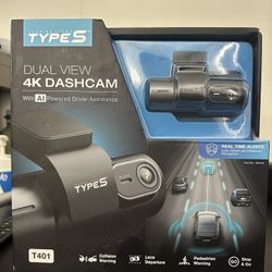 Dual View Dashcam: Front And Interior 