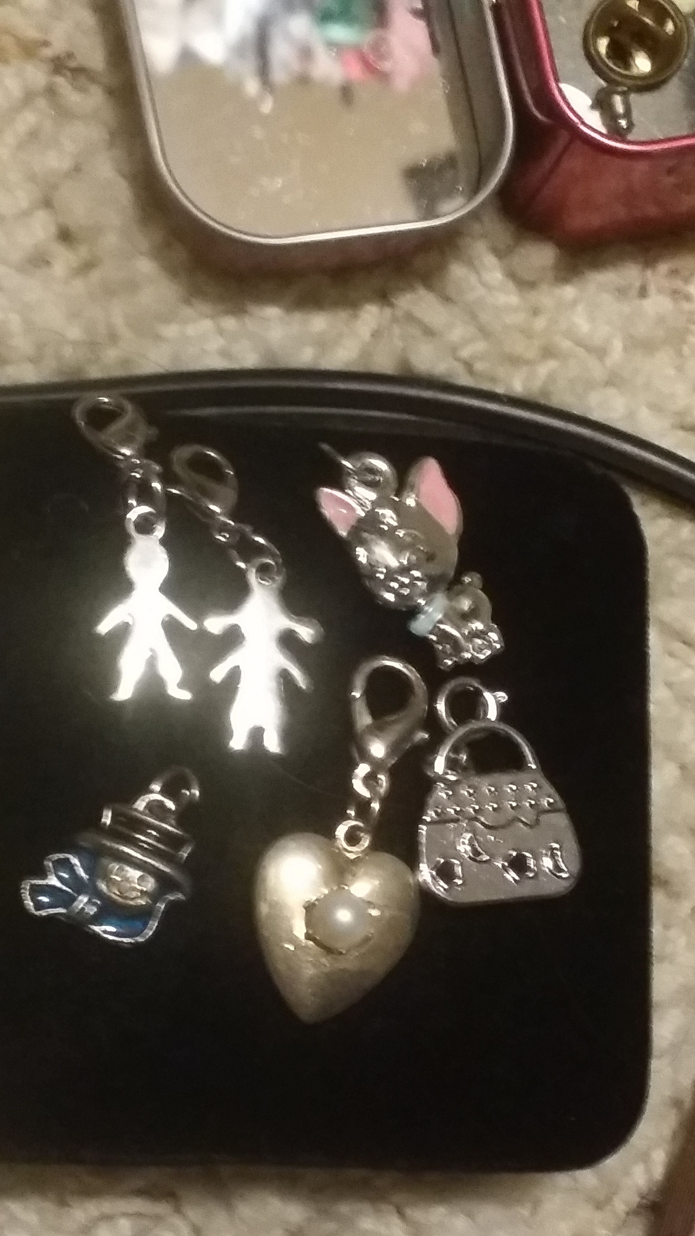 12 charms for a charm bracelet