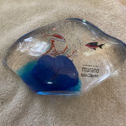Murano 2 Fish Glass Aquarium