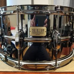 Tama LST158 SLP Big Black Steel Snare Drum - 15x8