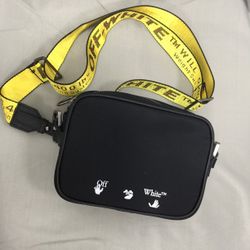 Off-White - Logo Nylon Crossbody Bag