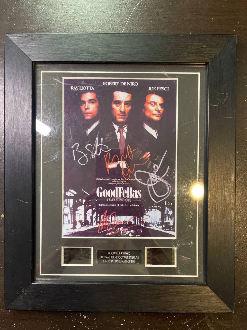 Good Fellas A Martin Scorsese Picture limited edition of 900 pieces