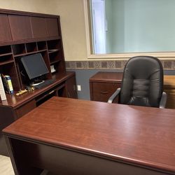 Office Desk Plus Chair 