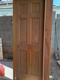 Wood door 81.75/29.5