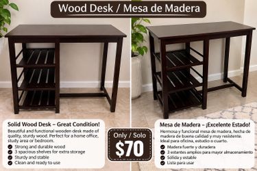 Mesa de Madera Maciza