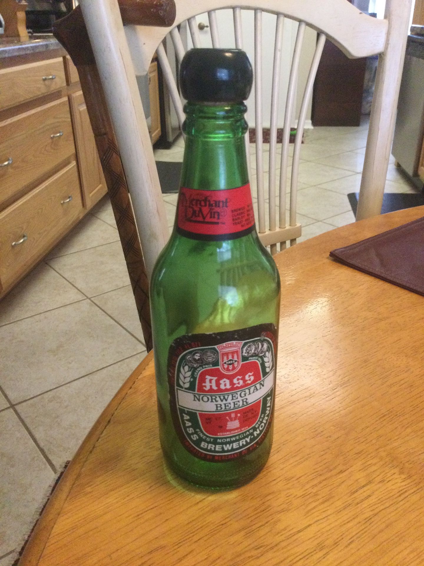 Vintage Norwegian Beer Bottle
