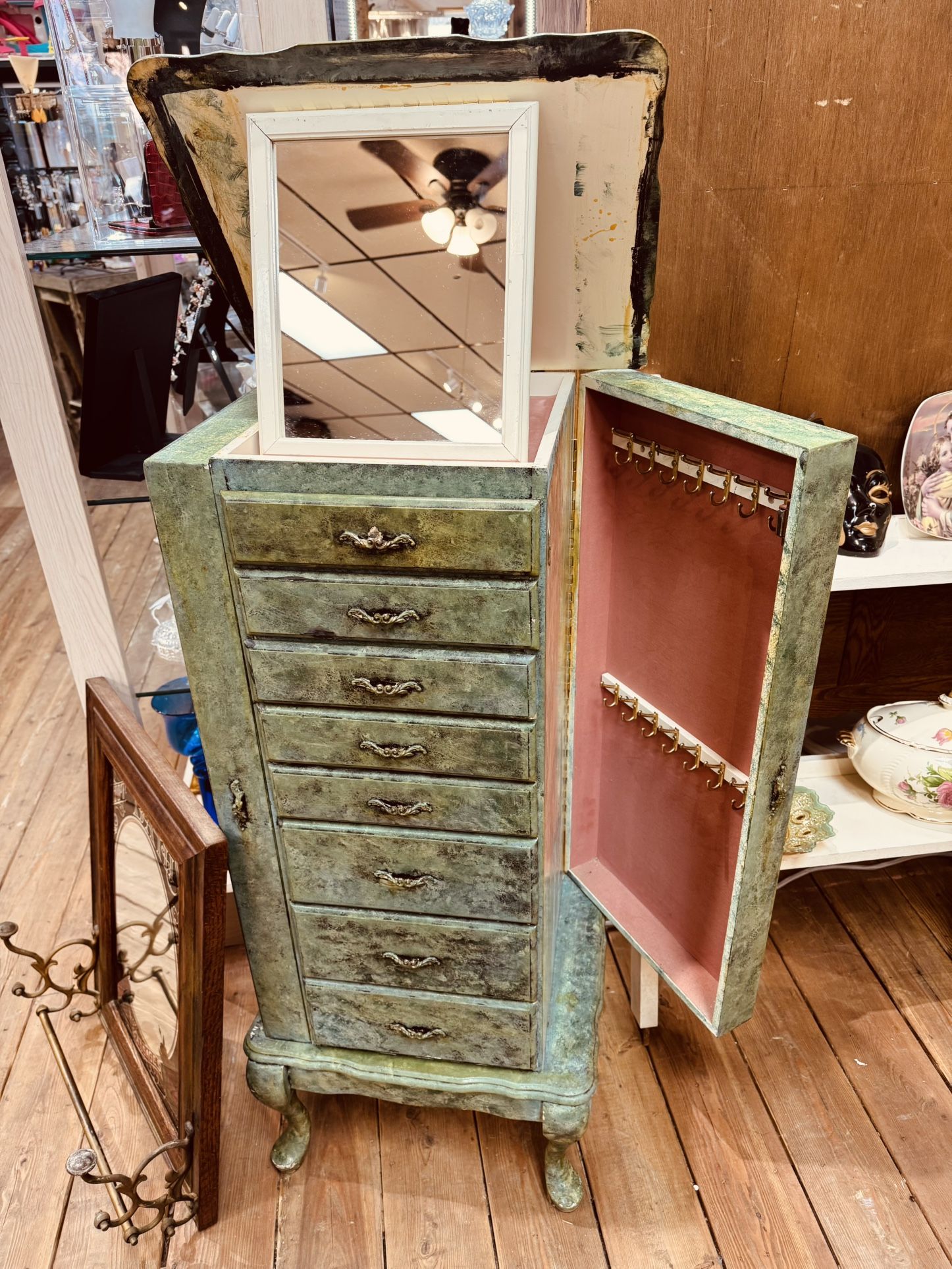 Vintage Jewelry Armoire