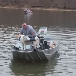 1991 Lowe 17ft Bass Boat