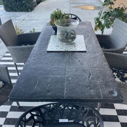 Concrete Outdoor Table