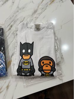 Bape and Batman collab shirt