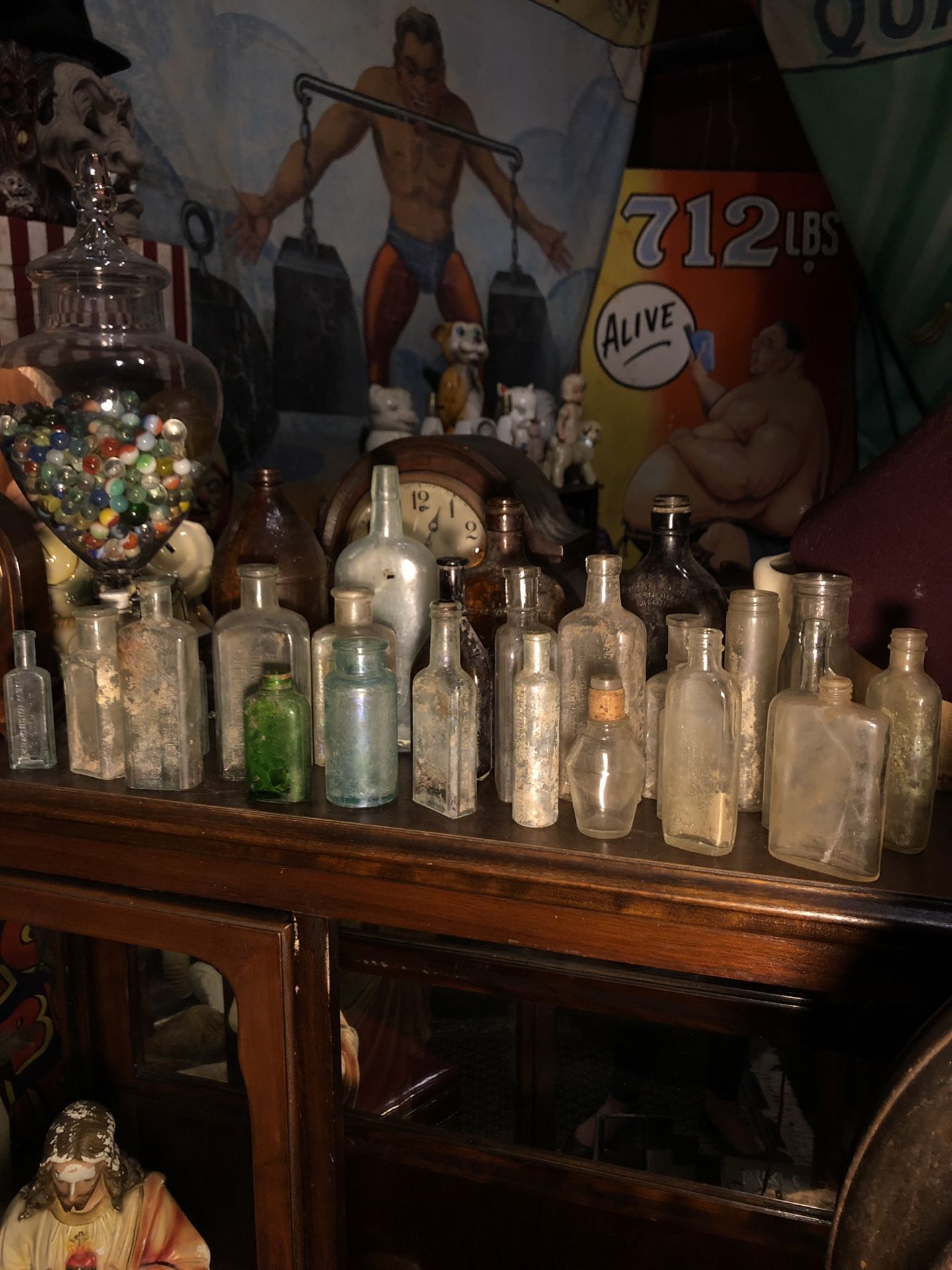 Antique Vintage 1920s 1930s 1940s 1950s Glass Bottles