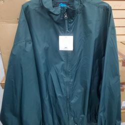 Dark Green Windbreaker Jacket On Sale 
