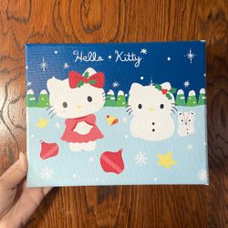 Christmas Hello Kitty Painting