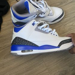 jordan 3 racer blue size 10