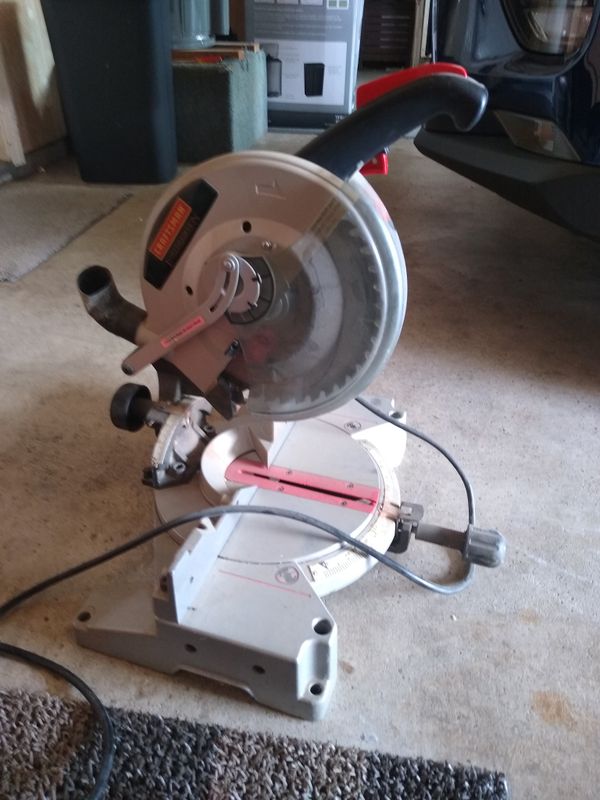 Limited Edition CRAFTSMAN chop saw for Sale in Rio Linda, CA OfferUp