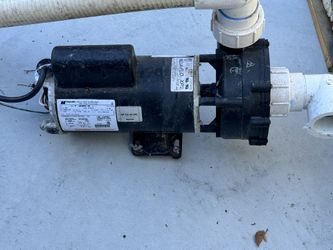Hot tub motor.