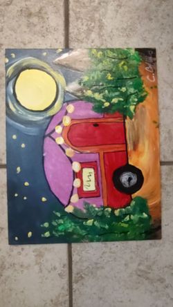 Camper Painting