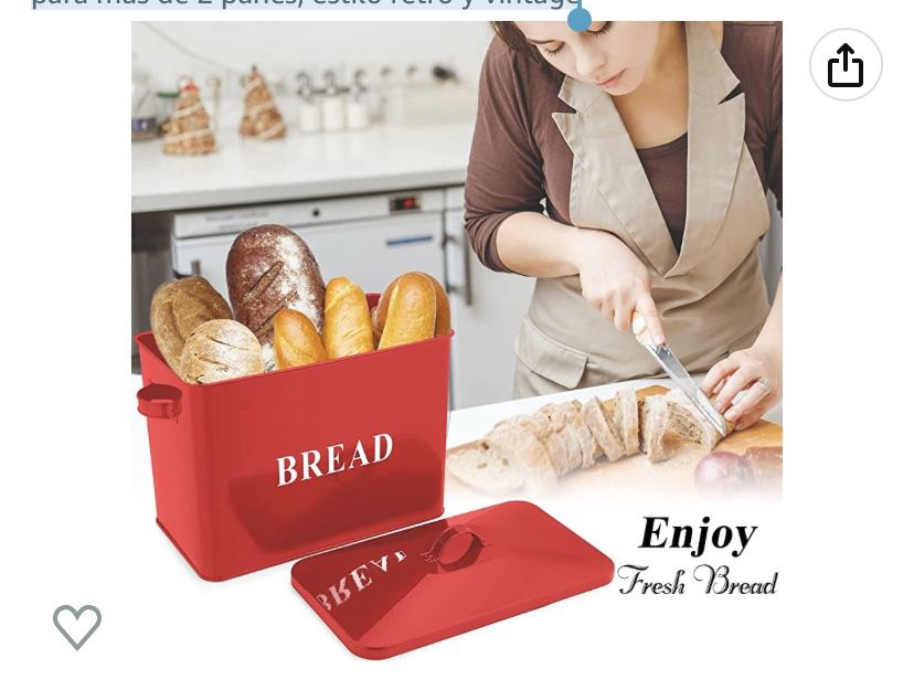 -Far Red bread basket for kitchen countertop, metal support for farm decoration, extra large and high capacity storage fcontainer, 13 x 9.8 x 7.3 inch