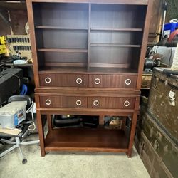 Beautiful Solid Wood Madeline Stuart Collection. Bookcase.