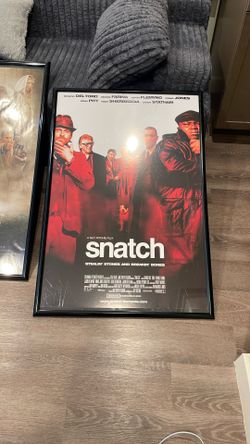 Snatch Movie Poster Framed