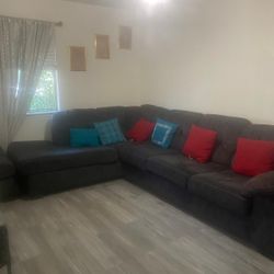 Sectional sofa And a Bench