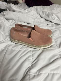 Size 6.5 Pink Slip Ons