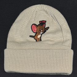 Hand Sewn Patch On Beanie