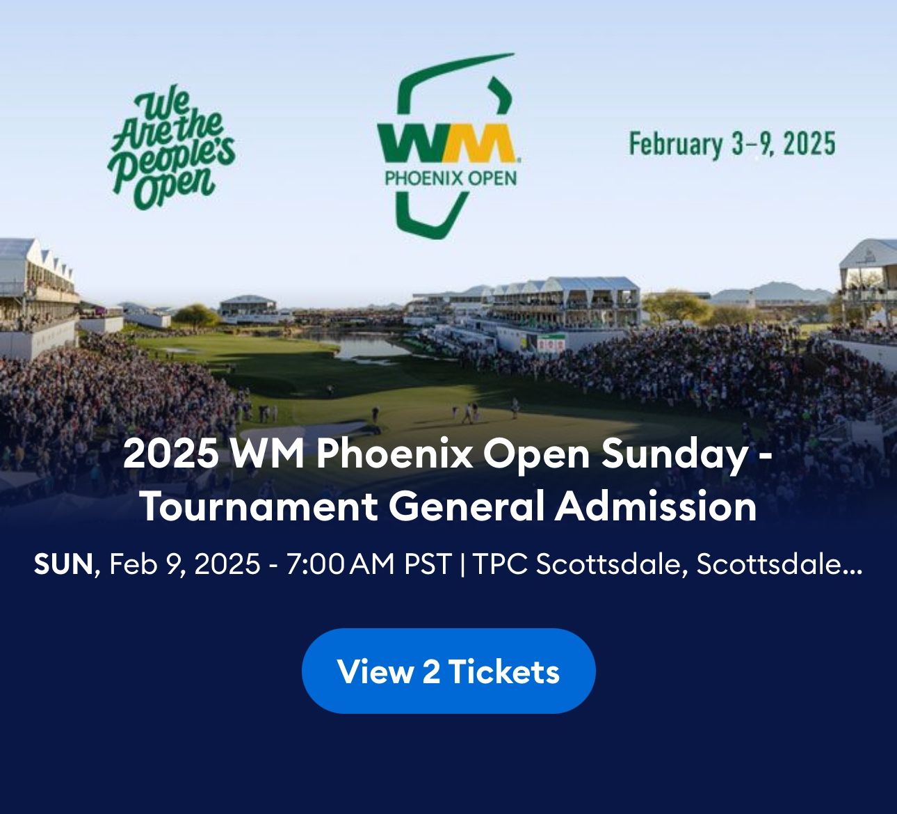 WMPO SUNDAY GENERAL ADMISSION