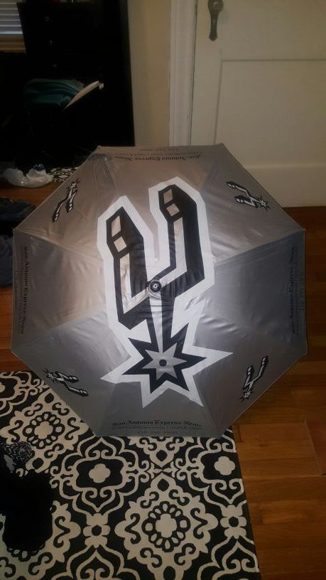 Spurs S.A Express News Umbrella OBO