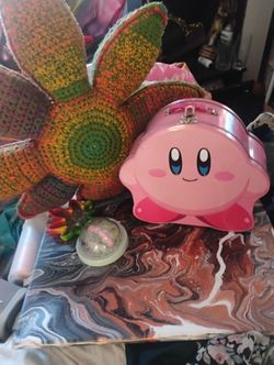 Vintage Kirby Lunch Tin Tote Circa 1992 In Good Condition