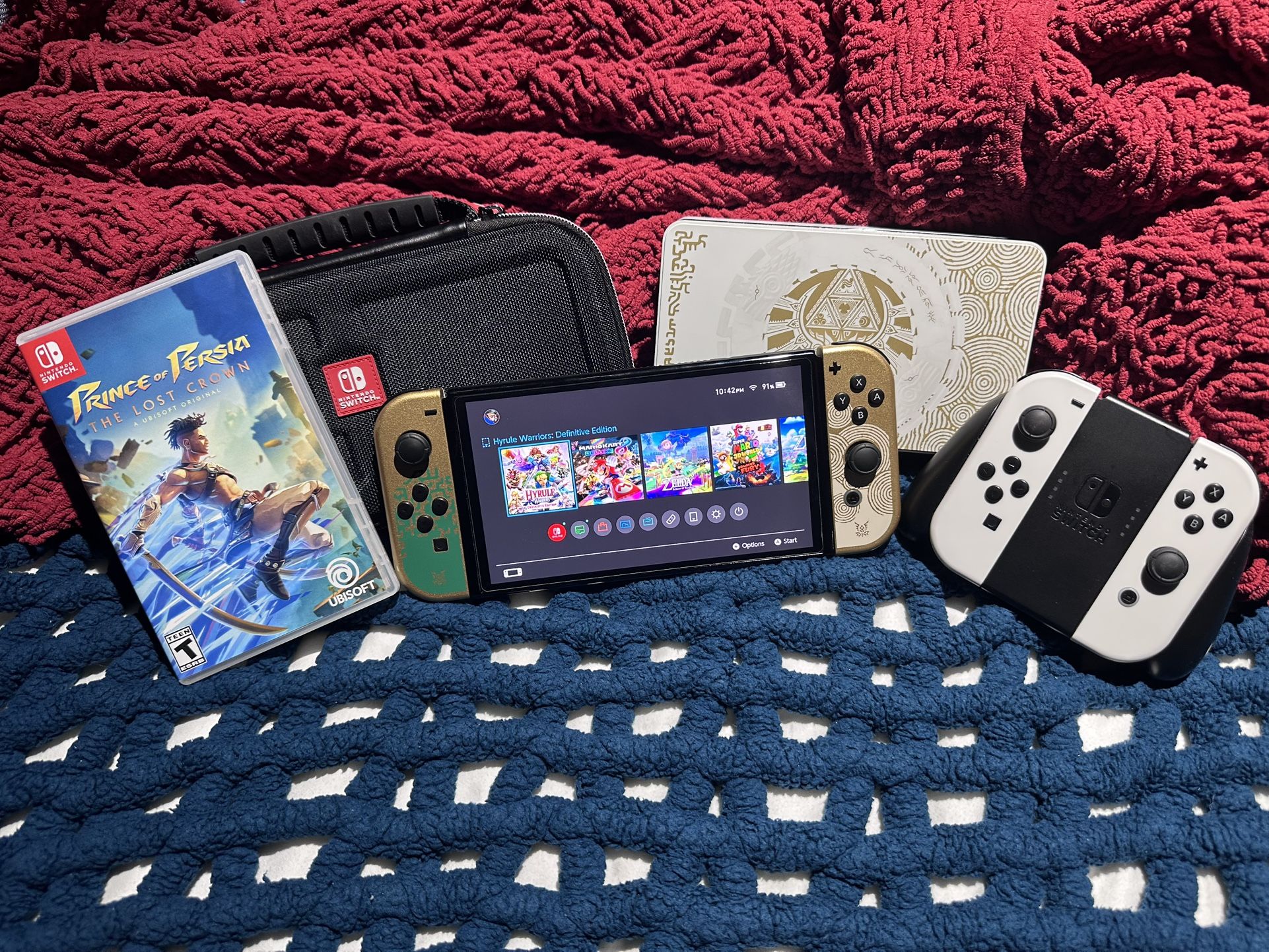 Nintendo Switch OLED Tears Of The Kingdom Edition Bundle