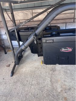 2020 Nissan Frontier bed extender and wheel well storage boxes