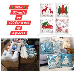 💥NEW💥
Cushion Pillow
Set of 4 pcs $20